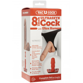 Make it wearable 8 Inch Cock With Ultra Harness