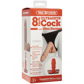 Make it wearable 8 Inch Cock With Ultra Harness