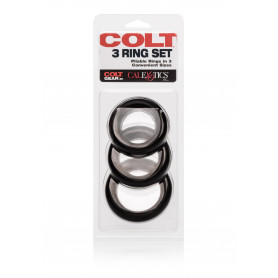 Anello per pene e testicoli kit COLT 3 Ring Set