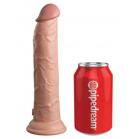 Make it realistic 9 Inch 2Density Silicone Cock