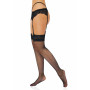 Collant con reggicalze Net Stockings with Lace Top