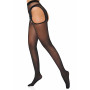 Open Horse Tights Satin Touch Suspender Tights