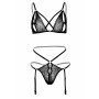 Completo intimo donna 2PC Peek-a-Boo Bra and Panty