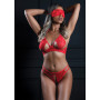 Women's Underwear Complete 3PC Bra, Panty and Blindfold