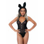 Women's Body Tuxedo Bunny Roleplay Set