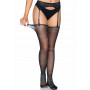 Hold-ups with garters Garter belt and stockings set