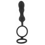 Prostate vibrator with double phallic ring Double Ring & Plug with vibration