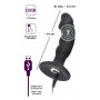 Realistco Black Velvets Rechargeable Plug vibrator