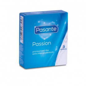 Preservativi stimolanti passion 3 pz