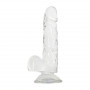 Clear Sensation Large Realistic Dildo