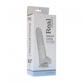 Realistic Clear Passion Large Dildo