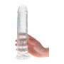 Realistic Dildo Clear Emotion Medium