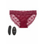 Slip with vibrating infant carrier Remote Control Lace Panty Set