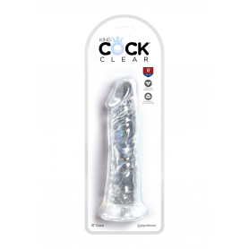 Make it transparent KING COCK 8 Inch Cock