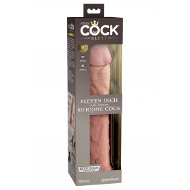 Pene realistico 11 Inch 2Density Silicone Cock