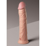 Pene realistico 11 Inch 2Density Silicone Cock