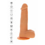 Rotary vibrator Rotating Beads Vibrating Dildo