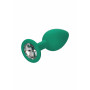 Kit plug anale Cheeky Gems 3 Pcs verde