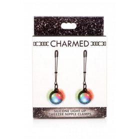 Nipple Clamps with LED Lights Tweezer-Charmed