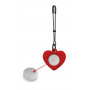 Morsetti capezzolo con luci LED Heart Tweezer