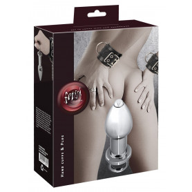 Handcuffs with Plug Cuffs & Plug