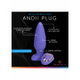 Purple Vibrating Plug Andii Roller Motion
