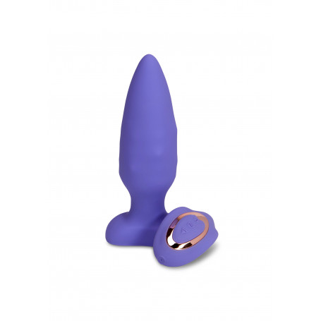 Purple Vibrating Plug Andii Roller Motion