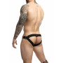 Slip con anello fallico verde militare DNGEON Cockring Jockstrap