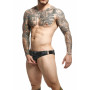 Slip con anello fallico verde militare DNGEON Cockring Jockstrap