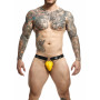 Thong man yellow DNGEON Chain Jockstrap