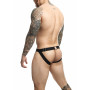 Military grey man thong DNGEON Chain Jockstrap