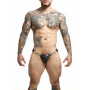 Thong man military gray DNGEON Snap Jockstrap