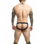 Thong man military gray DNGEON Snap Jockstrap