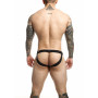 Thong man military gray DNGEON Snap Jockstrap