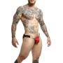 Perizoma uomo rosso DNGEON Snap Jockstrap