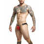 Thong man red DNGEON Snap Jockstrap