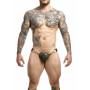 Thong man military green DNGEON Snap Jockstrap