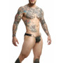 Thong man military green DNGEON Snap Jockstrap