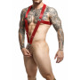 Pettorina rossa DNGEON Crossback Harness