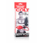 Inflatable butt plug with Colt pump