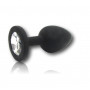 Small Godo di + light stone silicone plug