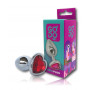 plug Godo di+ small metal red heart