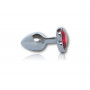 plug Godo di+ small metal red heart