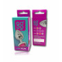 Godo di+ medium plug in pink jewel metal