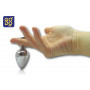 Plug anale Godo di+ medio in metallo cuore rosso