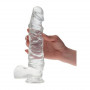 Clear Emotion Small Large Dildo