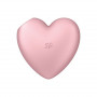 Stimolatore clitoride Stimolatore Cutie Heart Red