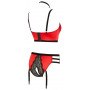 Sexy erotic women's underwear lingerie underwear outfit with open corset