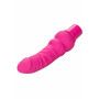 Pink Curved Vibrator Rechargeable Stud Curvy