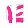 Vibratore curvo rosa Rechargeable Stud Curvy